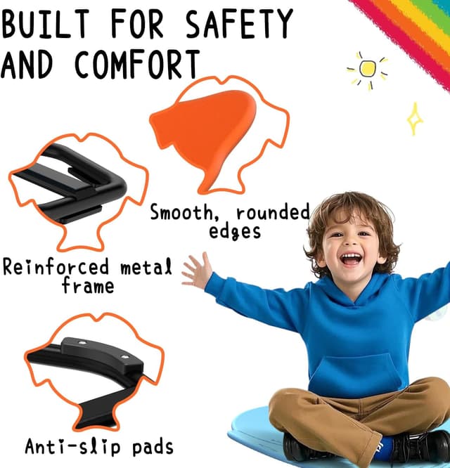 Thumbnail 3 de Evie Bee Spinning Chair 360° swivel for balance