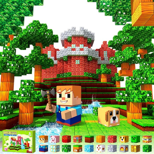 Thumbnail 4 de COOLJOYA Magnetic Blocks 150 PCS