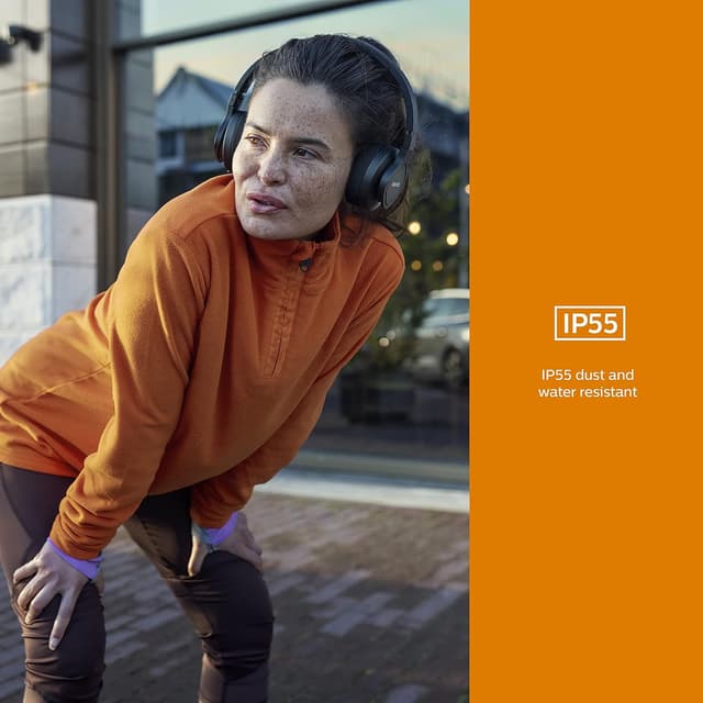 Detalle 2 de PHILIPSA4216BK/00 Auriculares Deportivos Inalámbricos, IP55 💪
