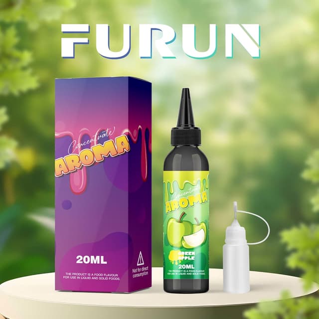 Detalle 1 de FURUN Grüner Apfel Lebensmittelaroma 20 ml