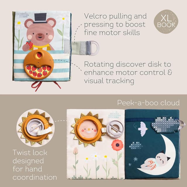 Detalle de Taf Toys 13655 Libro de actividades 8 páginas