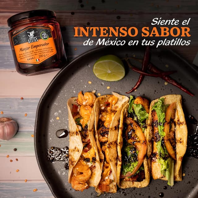 Thumbnail 7 de ÁGUILA MEXIKA | Salsa Macha Gourmet 🌶️ - 3 Chiles Mexicanos