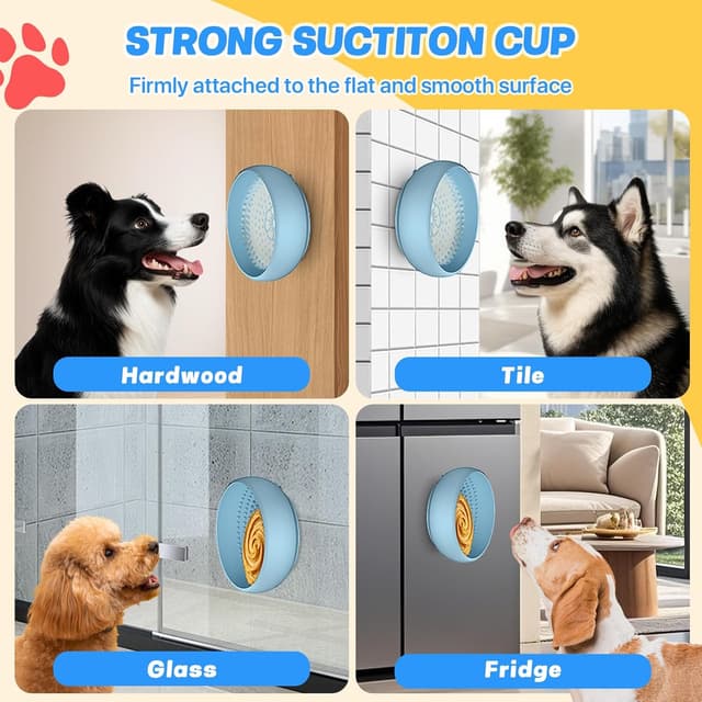 Detalle de Pawinner dog lick mat 17 x 17 cm