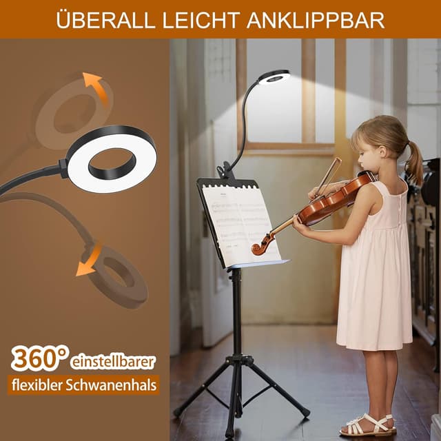 Thumbnail 4 de iZELL 23 Leselampe 40 cm flexibel