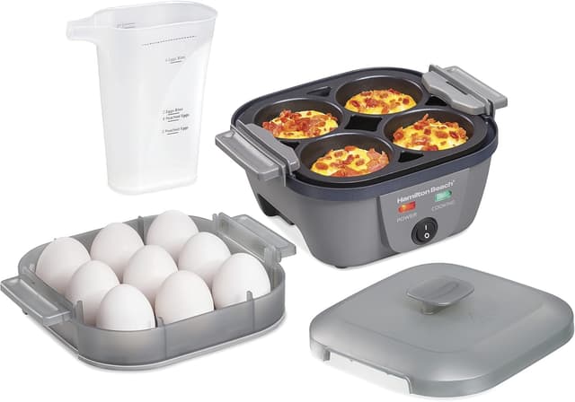 Imagen de Hamilton Beach 6-in-1 Egg Cooker with 5.25" Skillet en OfertitasTOP