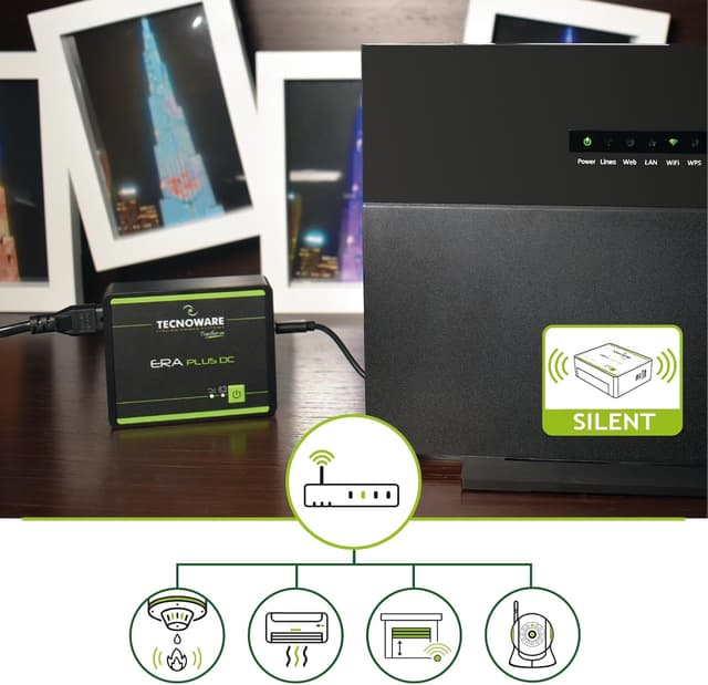 Thumbnail 5 de Tecnoware Power Systems Mini UPS ERA Plus ⚡ 25W, Cámaras y WiFi
