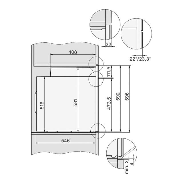 Thumbnail 5 de Miele H 7165 BP horno pirolítico 76 l 🍽