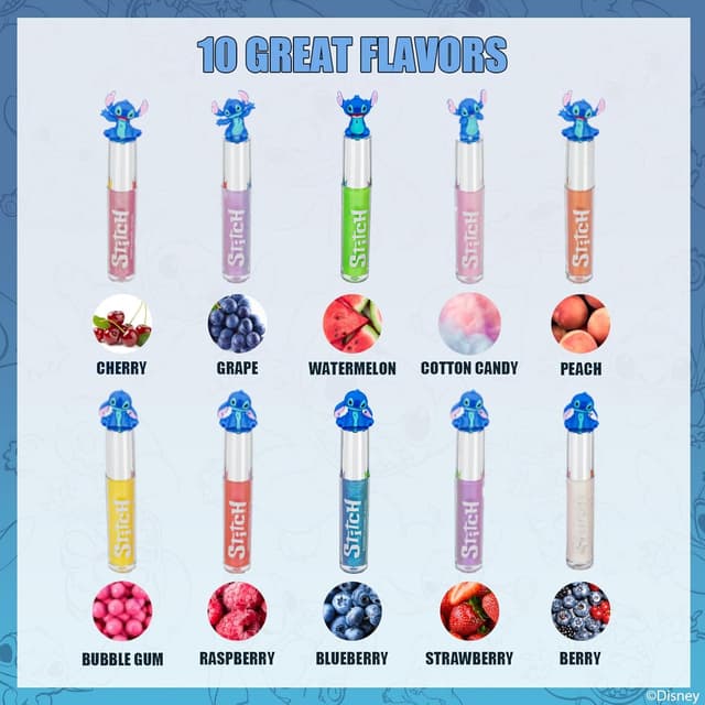 Thumbnail 1 de Townley Girl Stitch Lipgloss 10-teilig