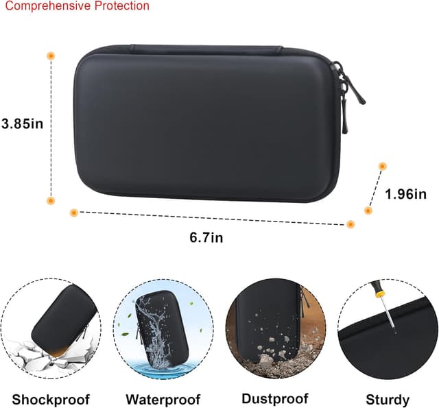 Thumbnail 4 de Elonbo Carrying Case for MagSafe Charger, Travel Bag