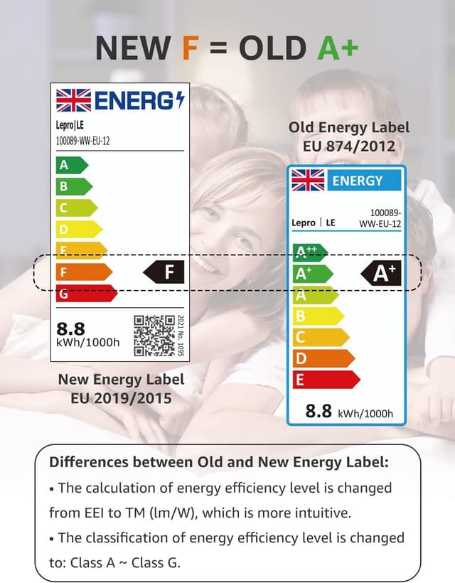 Thumbnail 6 de Lepro Bombilla LED E27 8.8W 806 lúmenes, pack 12