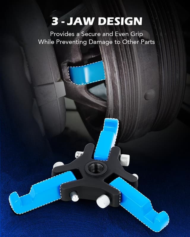 Thumbnail 5 de Orion Motor Tech 3-Jaw Harmonic Balancer Puller Kit ðŸ›