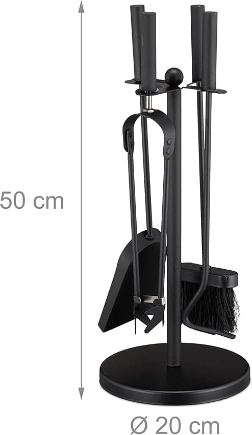 Thumbnail 3 de Relaxdays Set de Accesorios para Chimenea