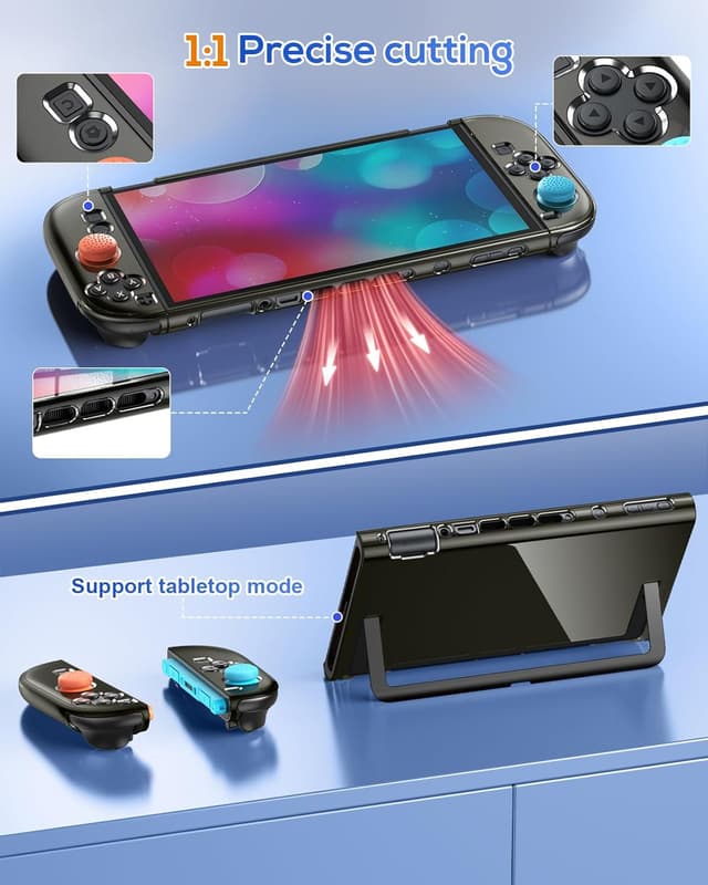 Detalle 2 de FYOUNG Switch 2 Zubehörset mit 3-in-1 Schutz