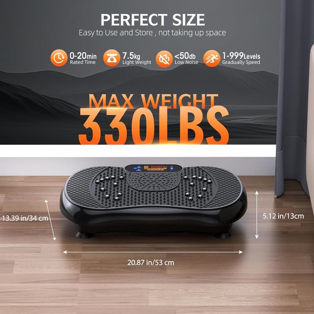 Thumbnail 2 de PBYRD Vibration Plate 330 lbs 🏋️♀