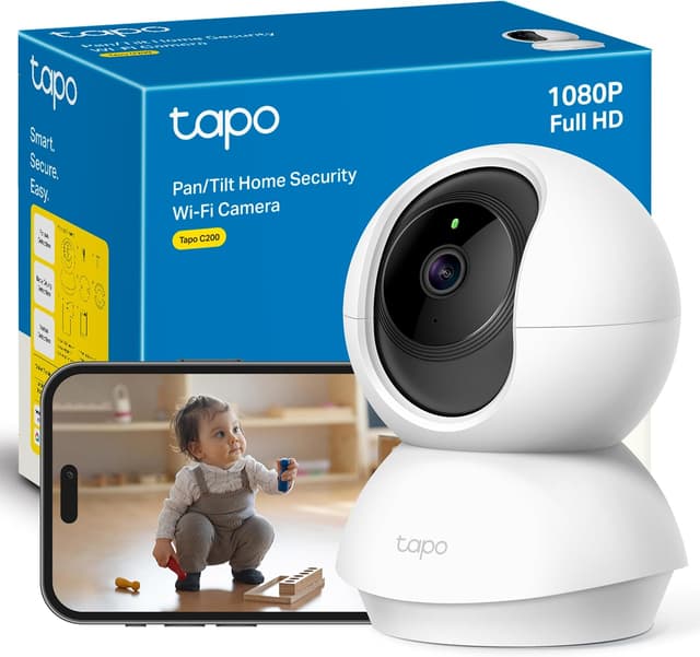 Detalle de Tapo C200 Cámara IP WiFi 360° 1080p
