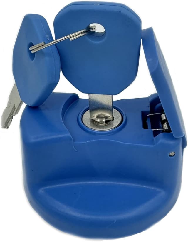 Detalle de Locking AdBlue Tank Cap 40mm Set with 2 Keys (fits Mercedes, DAF, MAN, Iveco, Volvo & Scania trucks)