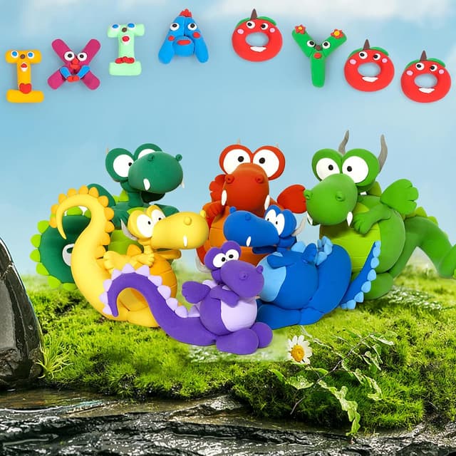 Detalle de Modelliermasse Lufttrocknend, 158 Farben