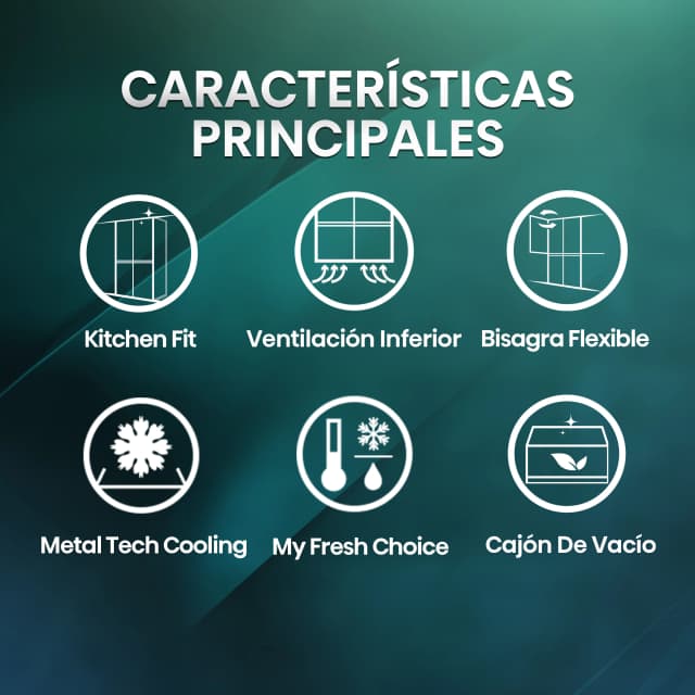 Thumbnail 4 de Hisense RQ5P605NSVE frigorífico americano 🧊