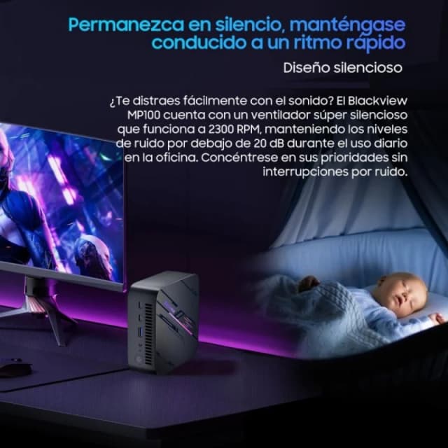 Thumbnail 1 de Blackview MP100 PC sobremesa Ryzen 5 7430U