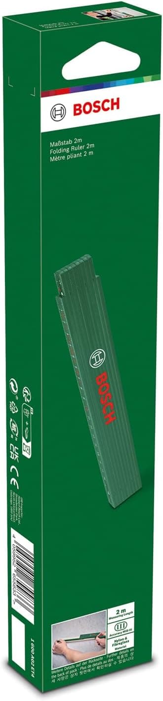 Detalle 2 de Mètre pliant Bosch 2 m, mesure précise