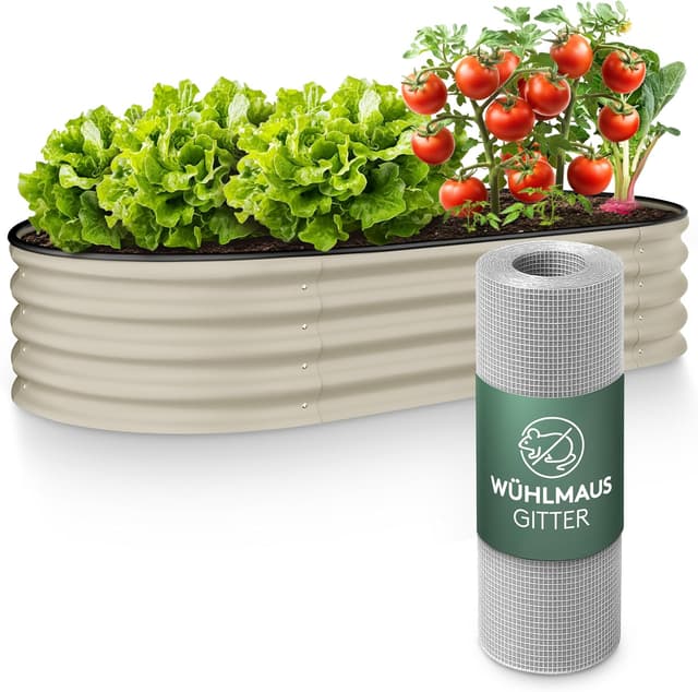 Thumbnail 6 de GRUNA letto rialzato in metallo 200x60x42 cm, kit modulare 6 in 1 antiruggine