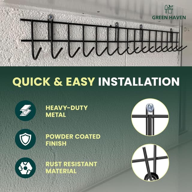 Thumbnail 5 de Green Haven Estante 160 cm para herramientas