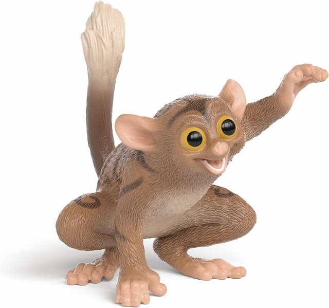 Detalle de Schleich LA Scuola degli Animali MAGICI Fitzgeraldo 14952, figura da collezione del tarsio, idea regalo