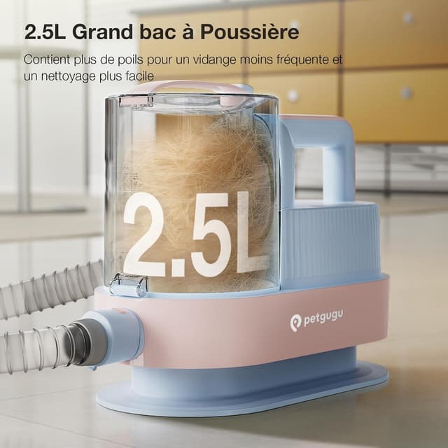 Thumbnail 5 de M1 Pro Tondeuse chien 11000Pa 2,5L