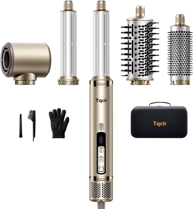 Detalle de Tqcir 5-in-1 Hair Dryer Brush 1.25