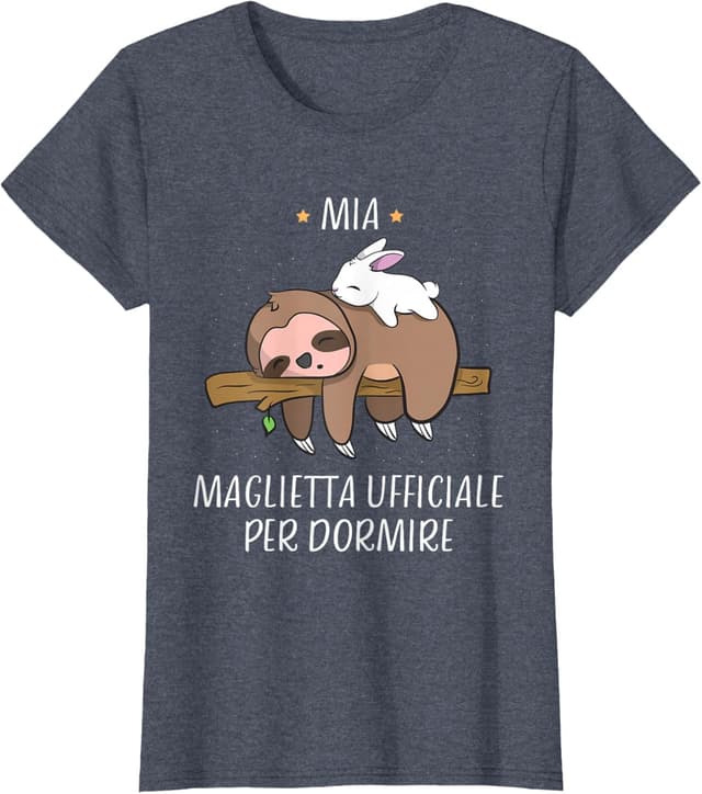 Detalle 2 de Maglietta da notte con bradipo