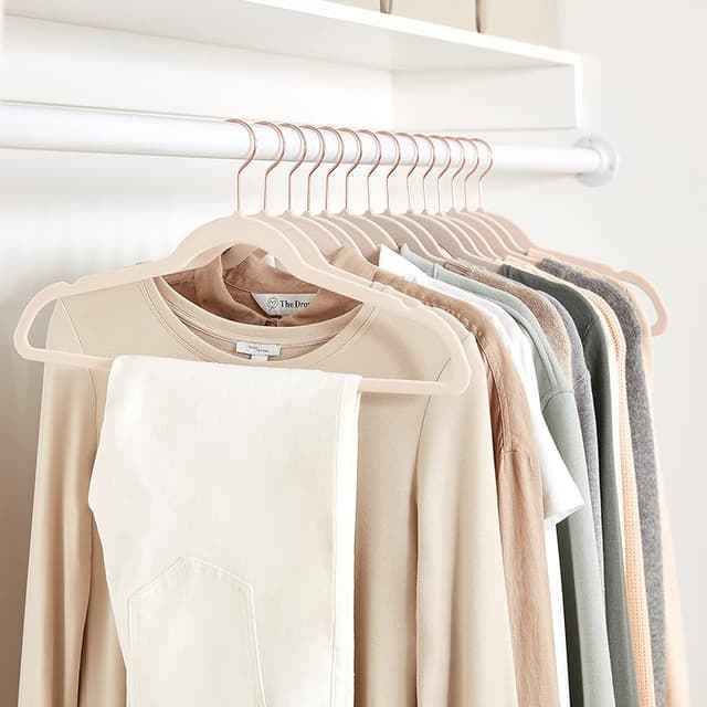 Thumbnail 4 de Amazon Basics Perchas Antideslizantes Término Rosa