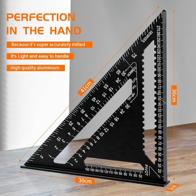 Thumbnail 5 de AivaToba Escuadra Carpintero 12 pulgadas