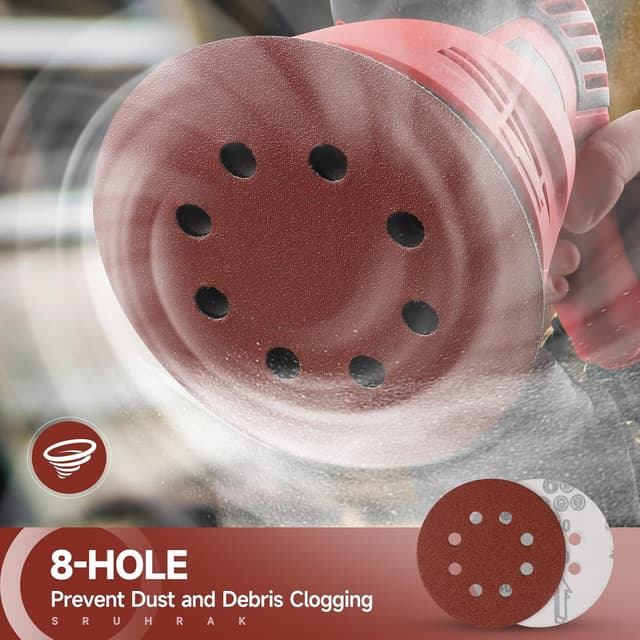 Thumbnail 4 de Schleifscheiben-Set für Exzenterschleifer 80 Stück