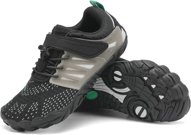 Detalle de SAGUARO Barfußschuhe Kinder (Barfußschuhe/Badeschuhe) – schnell trocknend, Fünf-Zehen-Design, Gr. 24–36