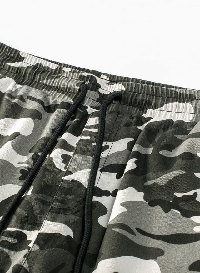 Thumbnail 4 de JMIERR Casual Shorts 94% Cotton Drawstring