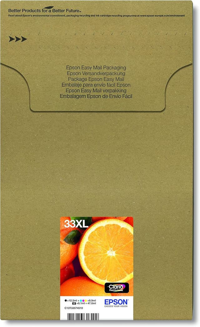 Detalle de Epson 33XL Oranges Haute Capacité
