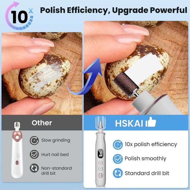 Detalle 2 de HSKAI Professional Nail Drill Kit