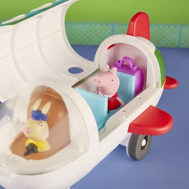 Detalle de Peppa Pig Peppa’s Adventures Peppa Flugzeug – Vorschulspielzeug mit 1 Figur (ab 3 Jahren)