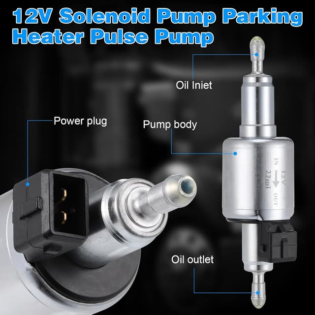 Thumbnail 4 de JIZZU Air Pompe à Carburant 12V