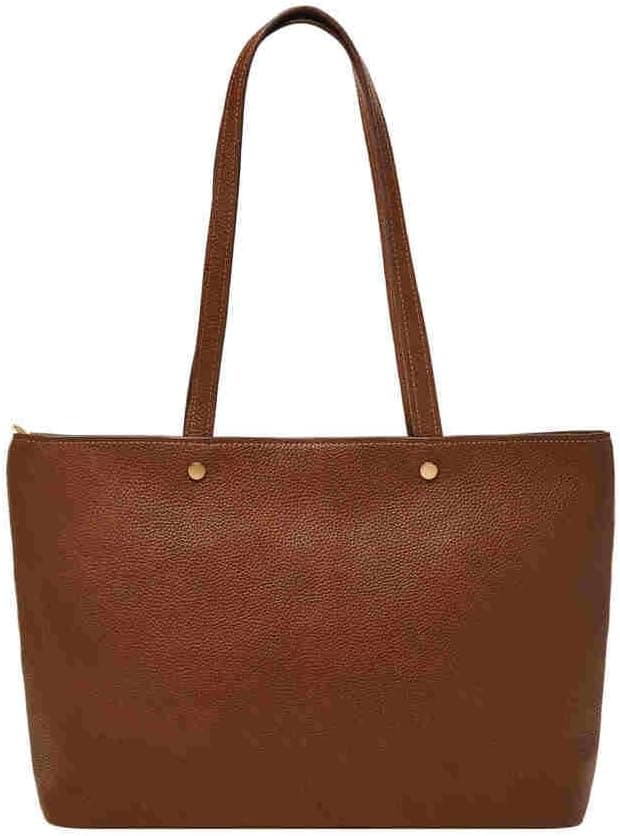Detalle de FOSSIL Jessie leather or polyurethane tote bag for women