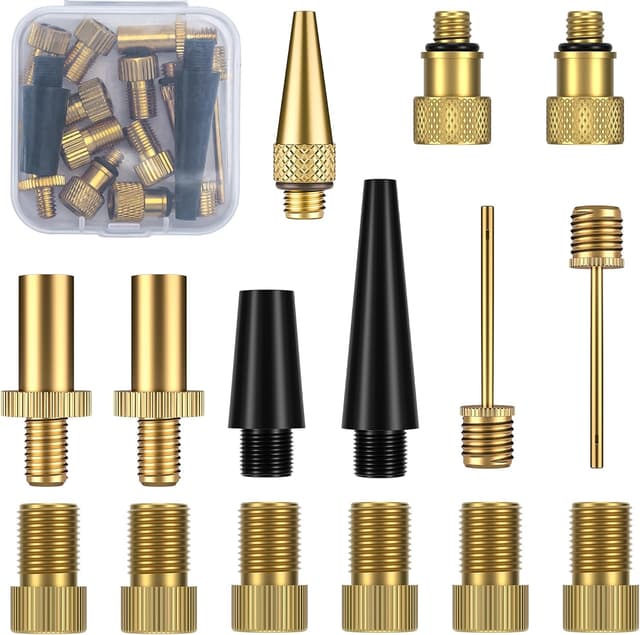 Detalle de UETSNOR Fahrradventil Adapter Set