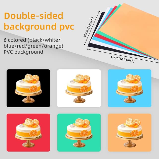 Detalle de Lightdow Light Box Photography 30cm LED kit