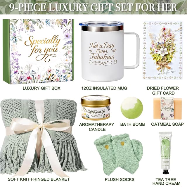 Thumbnail 1 de Spa Care Gift Package 9‑Piece for Her