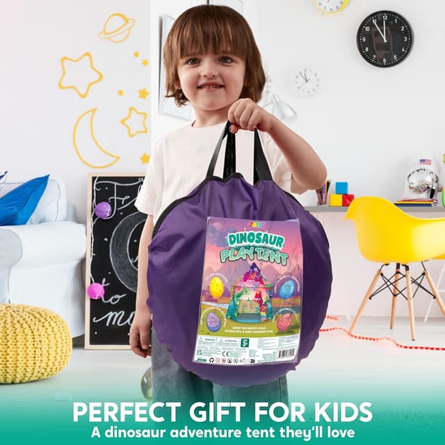 Thumbnail 6 de JOYIN Dinosaur Pop-Up Play Tent for 3–7 Year Olds 🎪