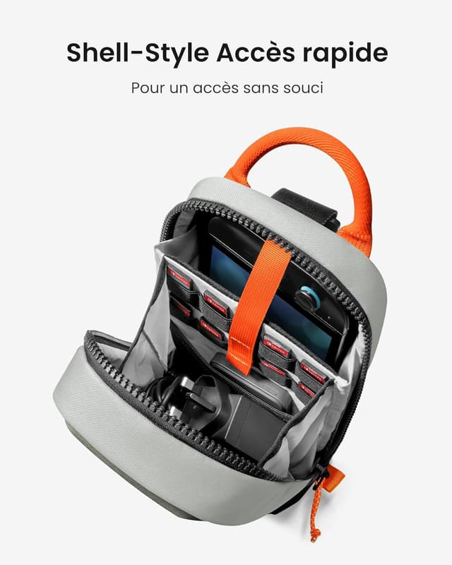 Detalle de tomtoc Sac Sling pour Nintendo Switch 2 3L