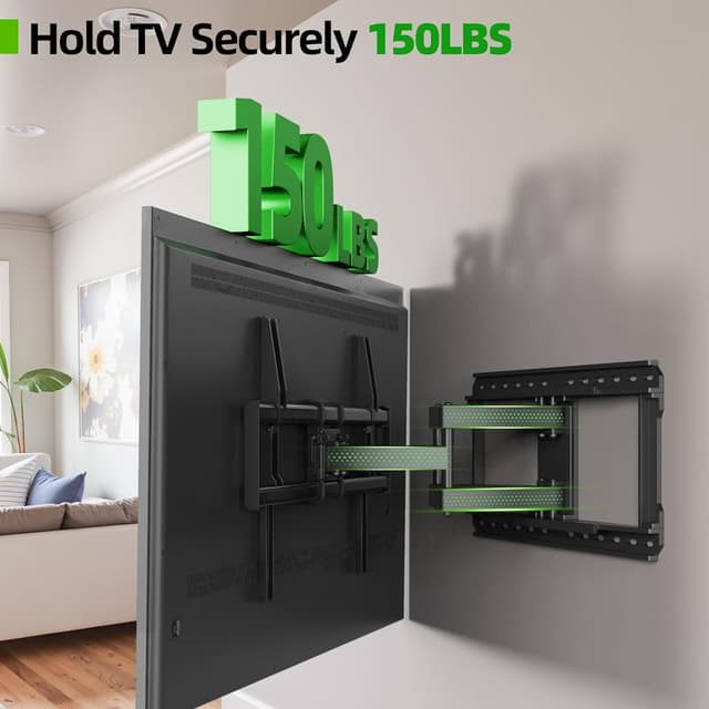 Thumbnail 3 de USX-MOUNT TV Wandhalterung Schwenkbar Neigbar 37-90" 600x400mm