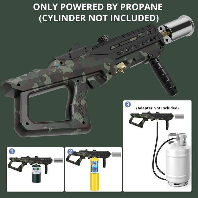 Thumbnail 5 de Sondiko Powerful Cooking Propane Torch Gun 1800℃
