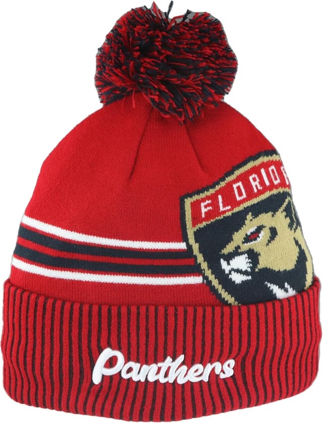 Detalle de ZHATS NHL Officially Licensed Pom Rush Beanie (Unisex-Adult)