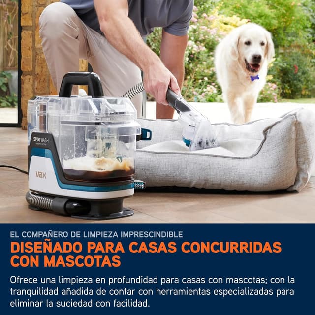 Detalle 1 de Vax SpotWash Duo Pet 🧼 Limpieza rápida de manchas y alfombras