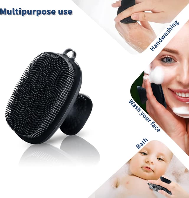 Thumbnail 2 de Silicone Face Scrubber Manual Exfoliating Brush